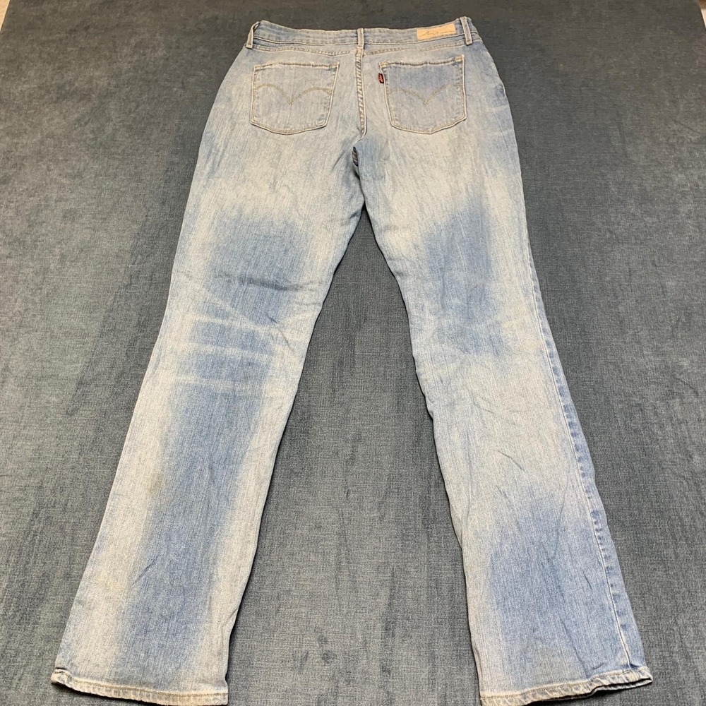 Levi's Bold Curve Jeans Mens 31x32 Blue Denim Everyday Wear Light Wash Straight